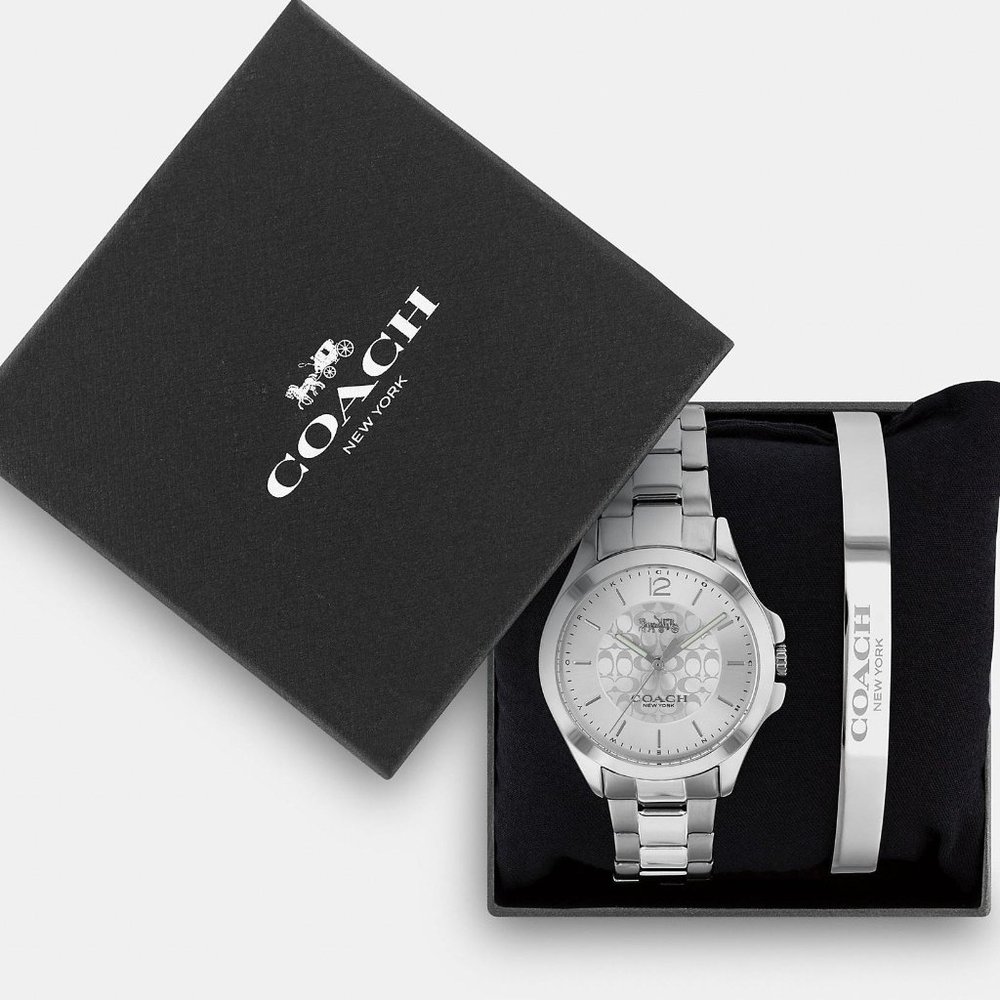 BLACK FRIDAY SALES!!!!! Brand New in Box Coach Libby Watch Gift Set, 37 Mm